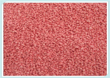 Salpicos detergentes vermelhos do pó do sulfato de sódio para partículas da cor do pó da lavanderia