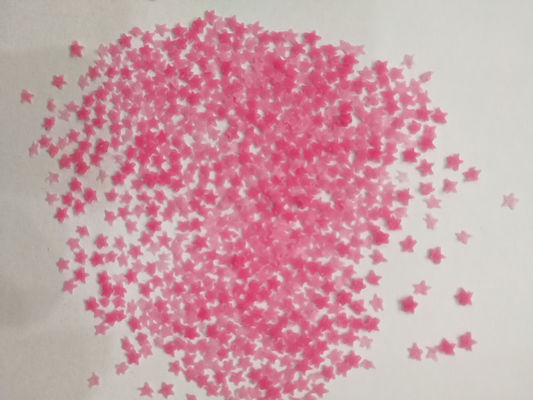 salpicos detergentes da cor da estrela do rosa do sabão do diâmetro de 4.0mm