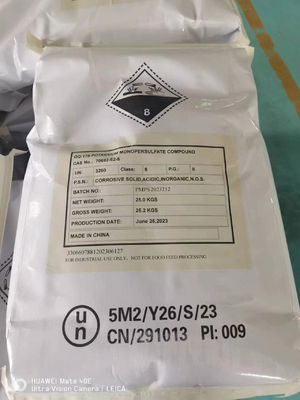 Composto de monopersulfato de potássio CAS 70693-62-8 Agente de tratamento de água Desinfetante