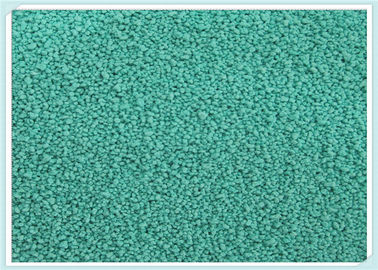 Salpicos detergentes da cor do pó para a estrela verde detergente dada forma