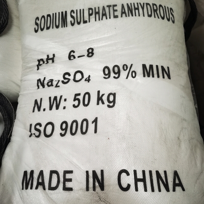 Sulfato de sódio Einecs anidro 231-820-9 Peso molecular 142,04 G/mol para requisitos do cliente