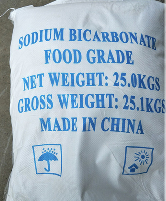 Grade alimentar bicarbonato de sódio alcalino comestível 25 kg / saco