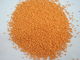 A laranja salpica o sulfato que de sódio a cor baixa salpica salpicos detergentes para o pó de lavagem
