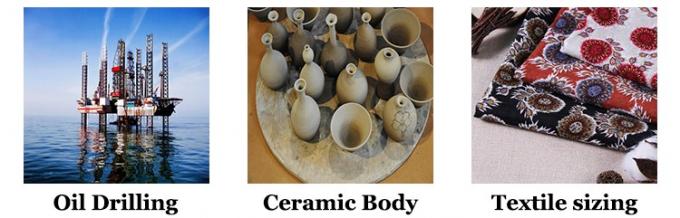 Espessantes de alta viscosidade Pó de qualidade detergente CMC Sódio Carboximetil Celulose 3